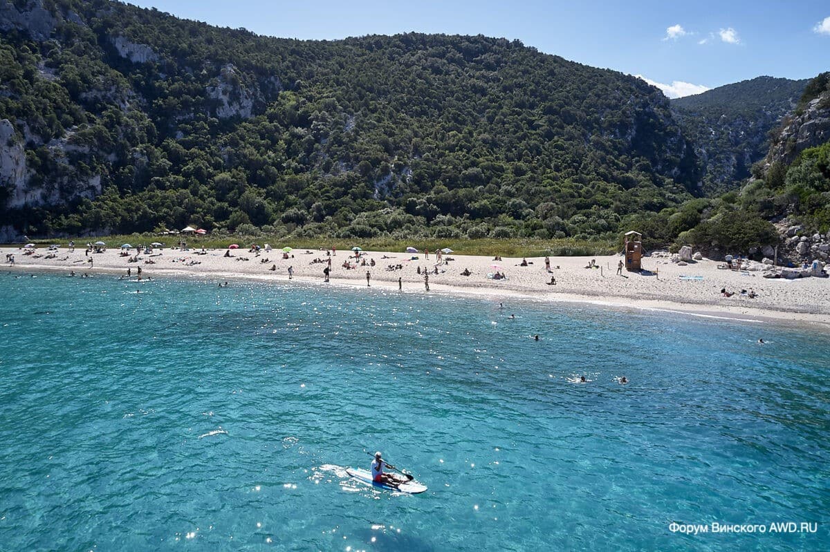 Пляжи Баунеи Сардиния