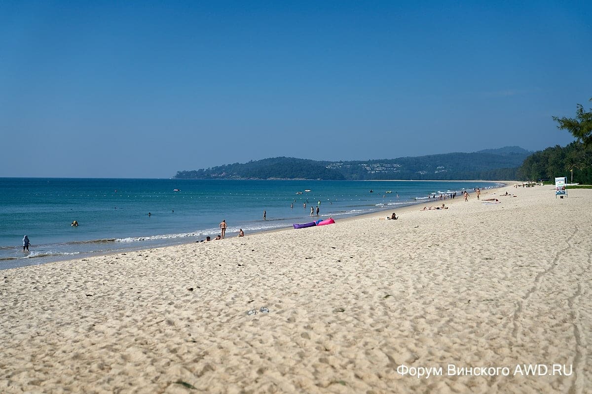 Пляж Банг Тао начале декабря