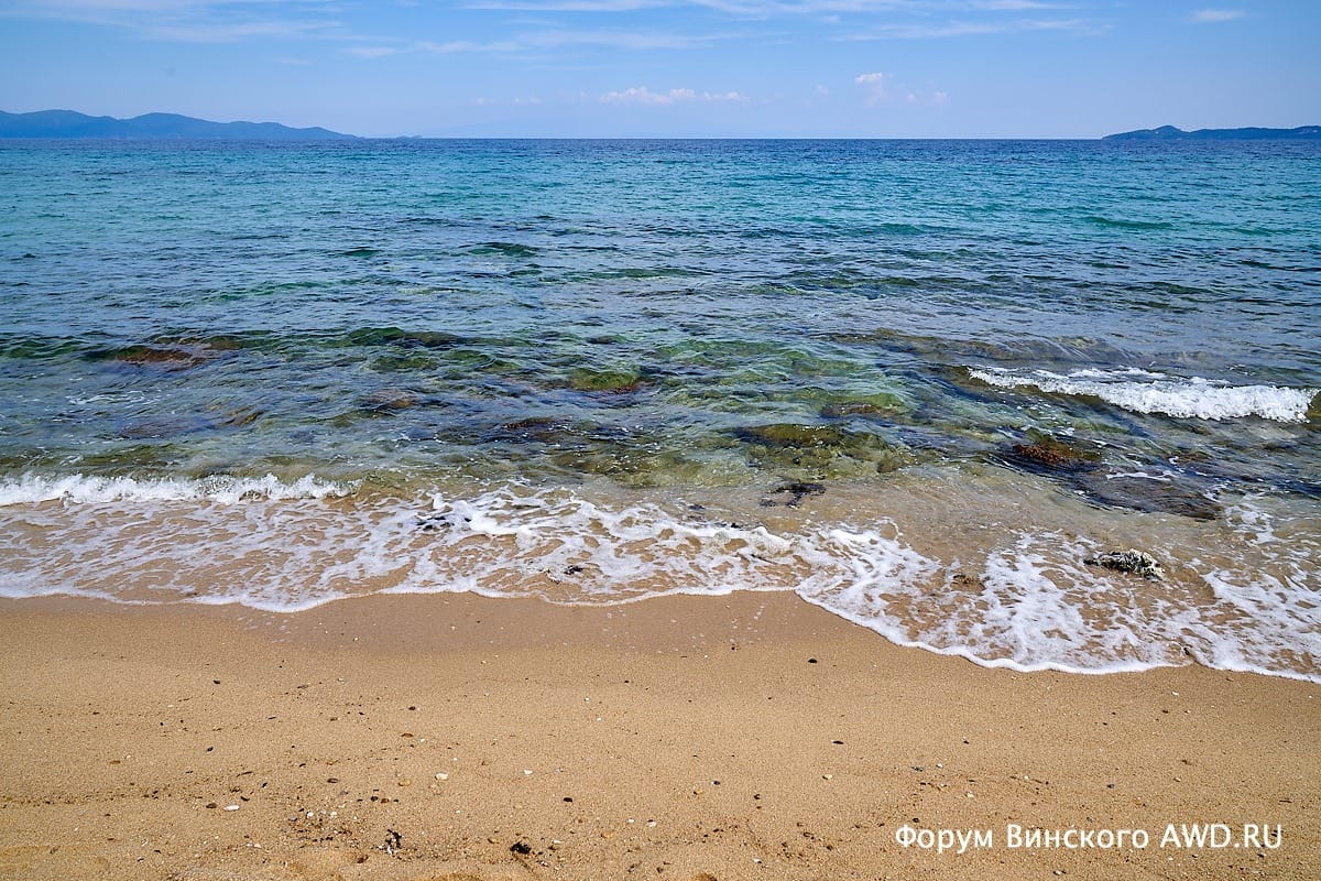 Афон Греция пляжи