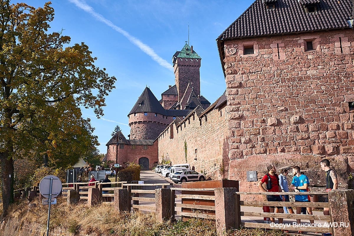 Замок Кенигсбург Эльзас