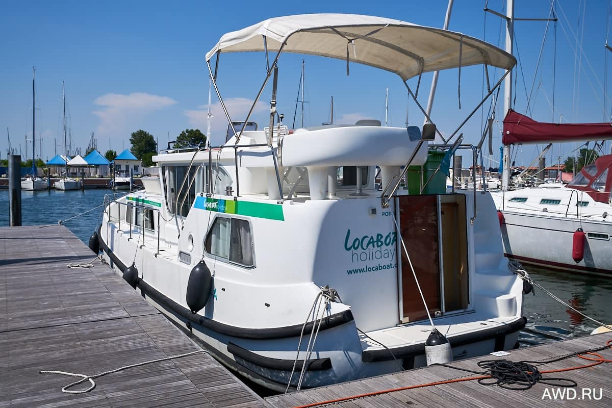 Марины и стоянки в лагуне Венеции