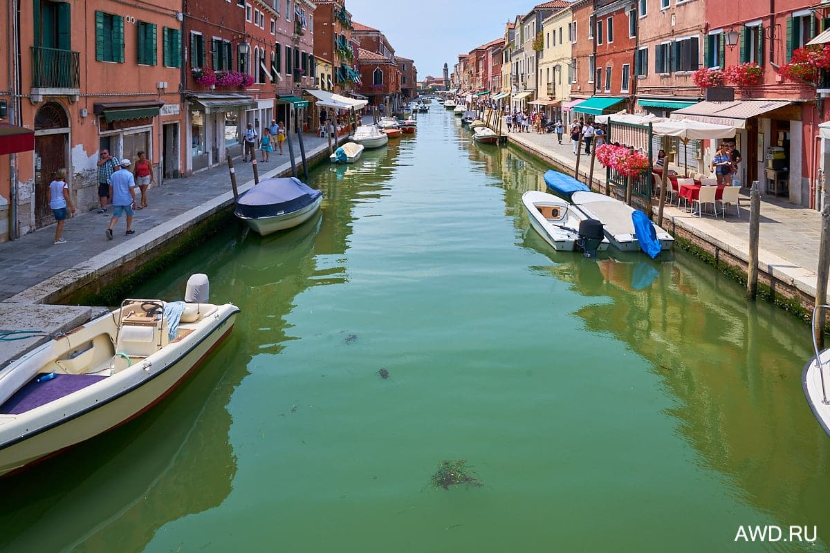 Марины и стоянки в лагуне Венеции