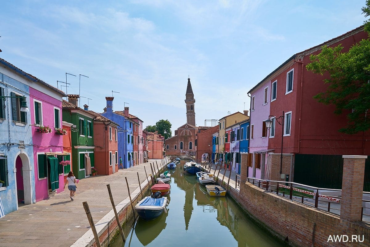 Марины и стоянки в лагуне Венеции