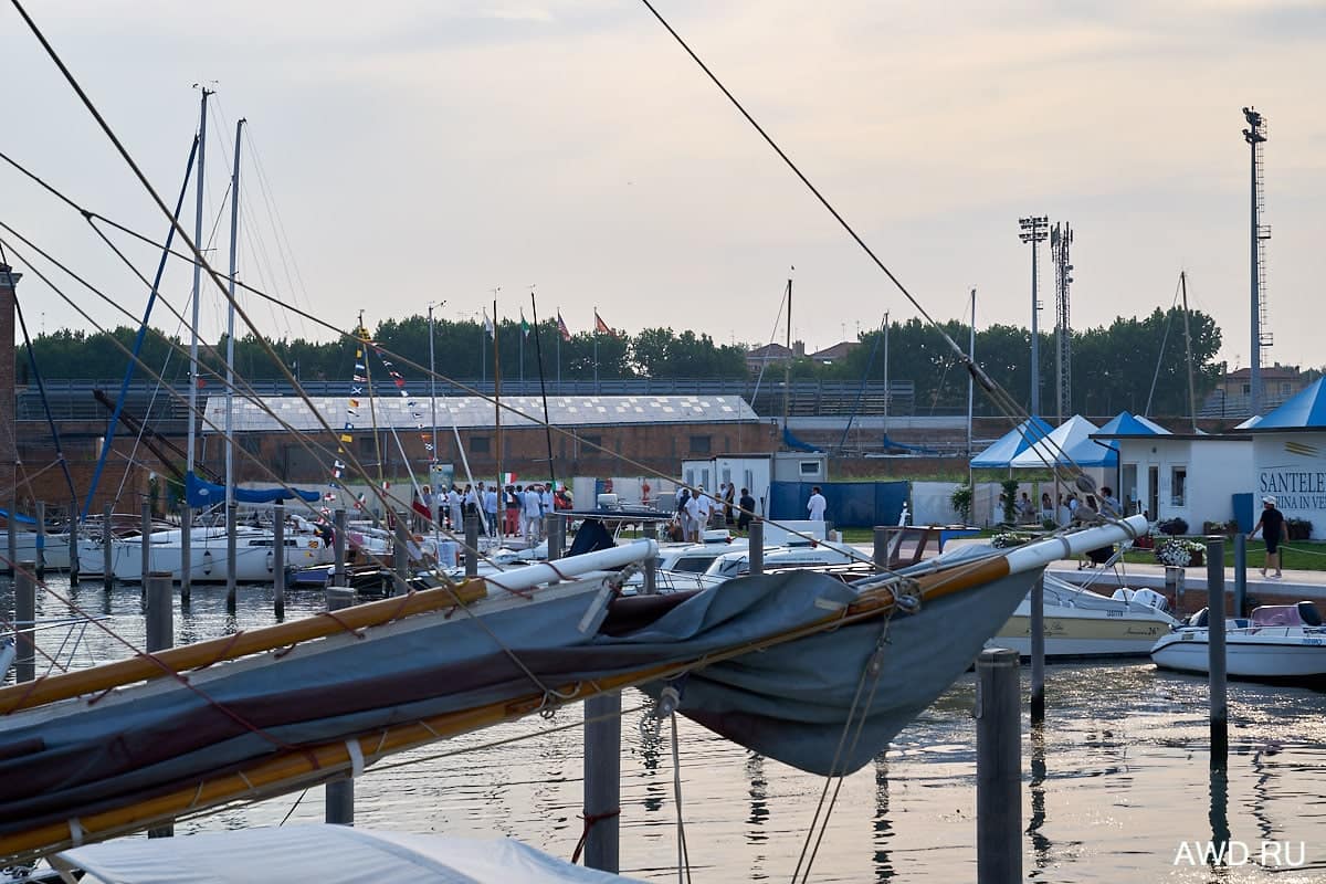 Марины и стоянки в лагуне Венеции