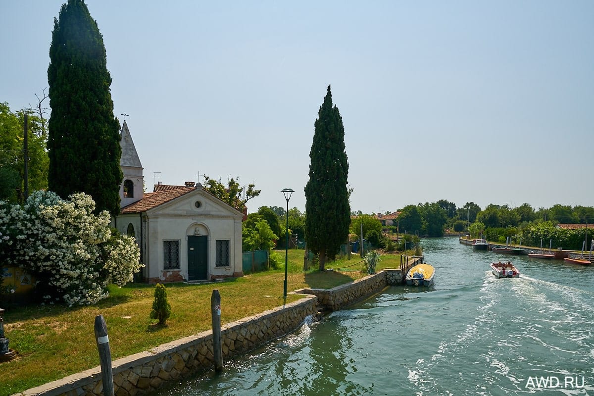 Марины и стоянки в лагуне Венеции