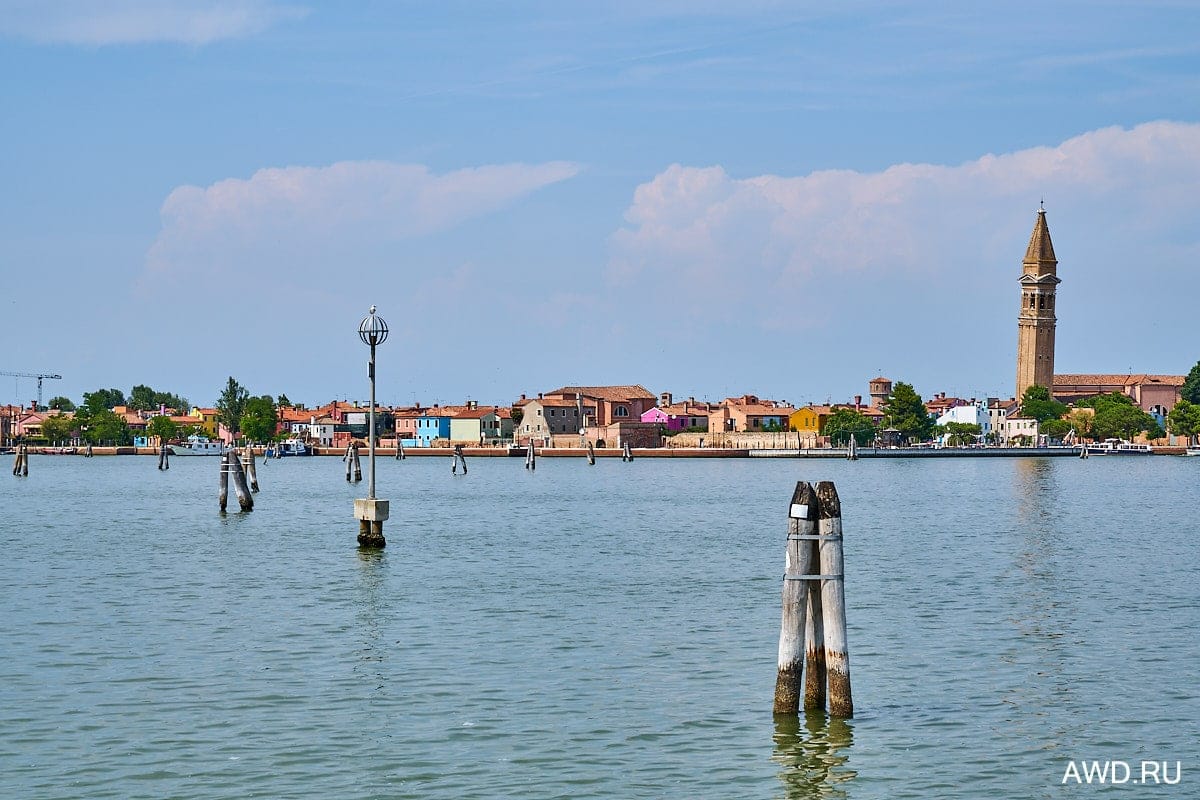 Бурано разноцветный город