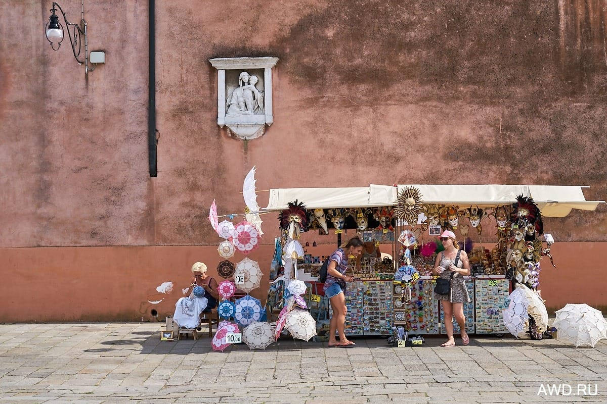 Бурано разноцветный город