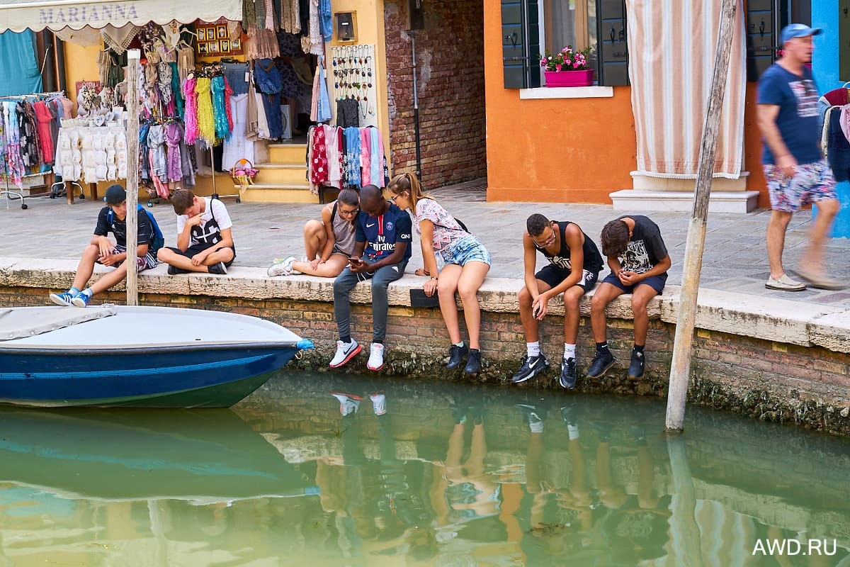 Бурано Италия фото