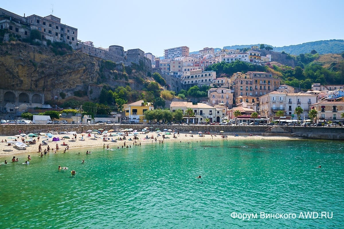 Пляжи Пиццо Калабрия