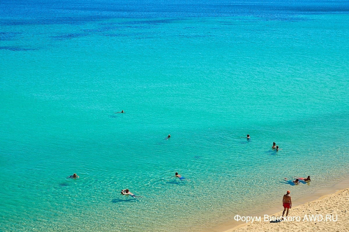 Лучшие пляж Трани Амуда на Ситонии Греция