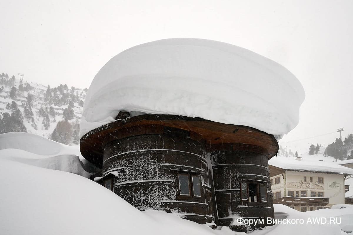 Горные лыжи в Австрии. Январь 2018