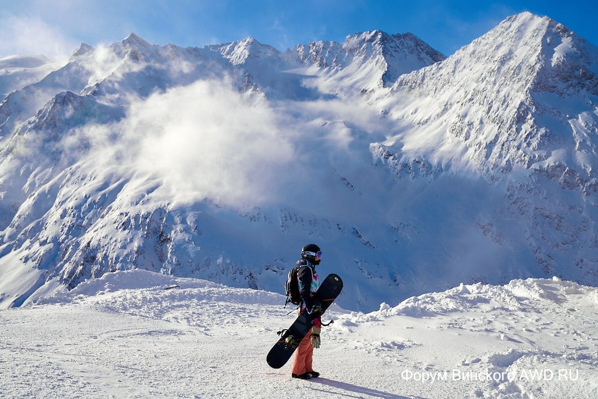 Горные лыжи в Австрии. Январь 2018