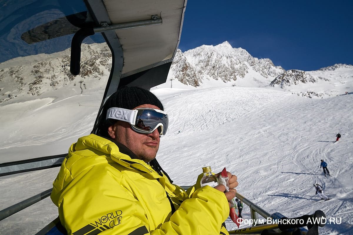 Горные лыжи в Австрии. Январь 2018