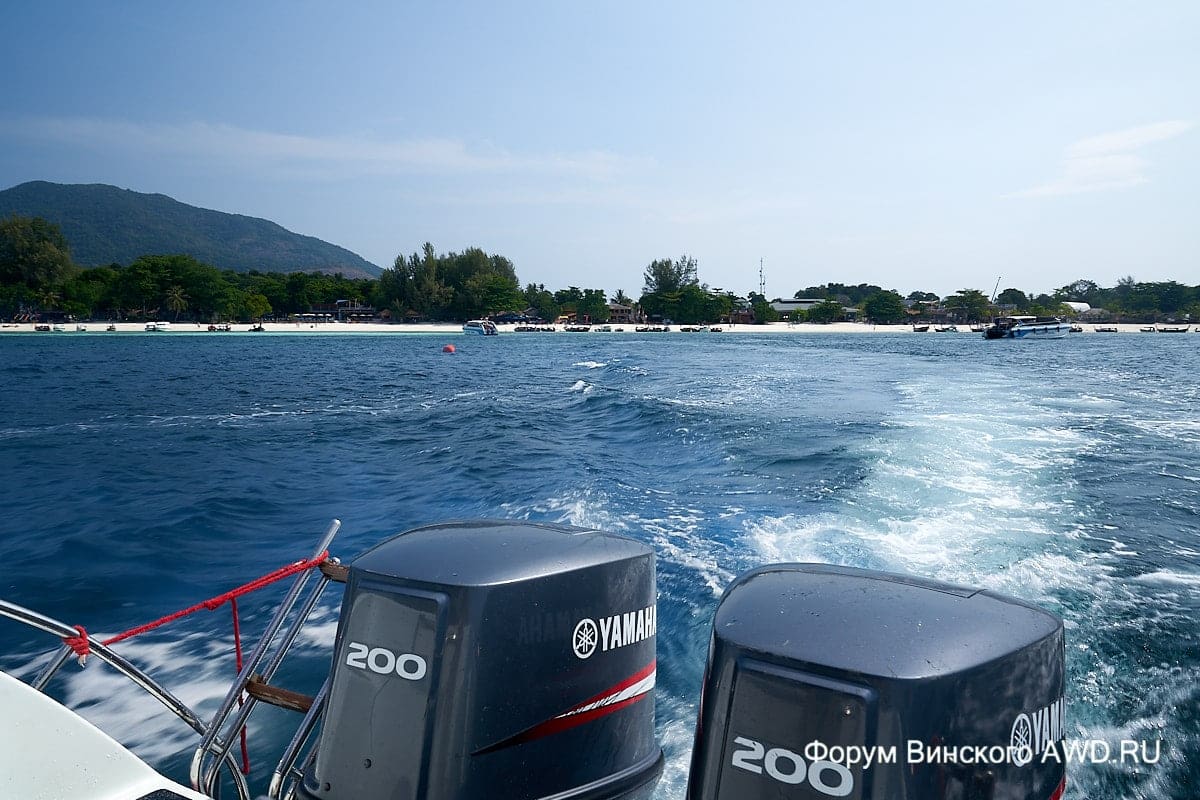 Ко Липе аренда спидбота