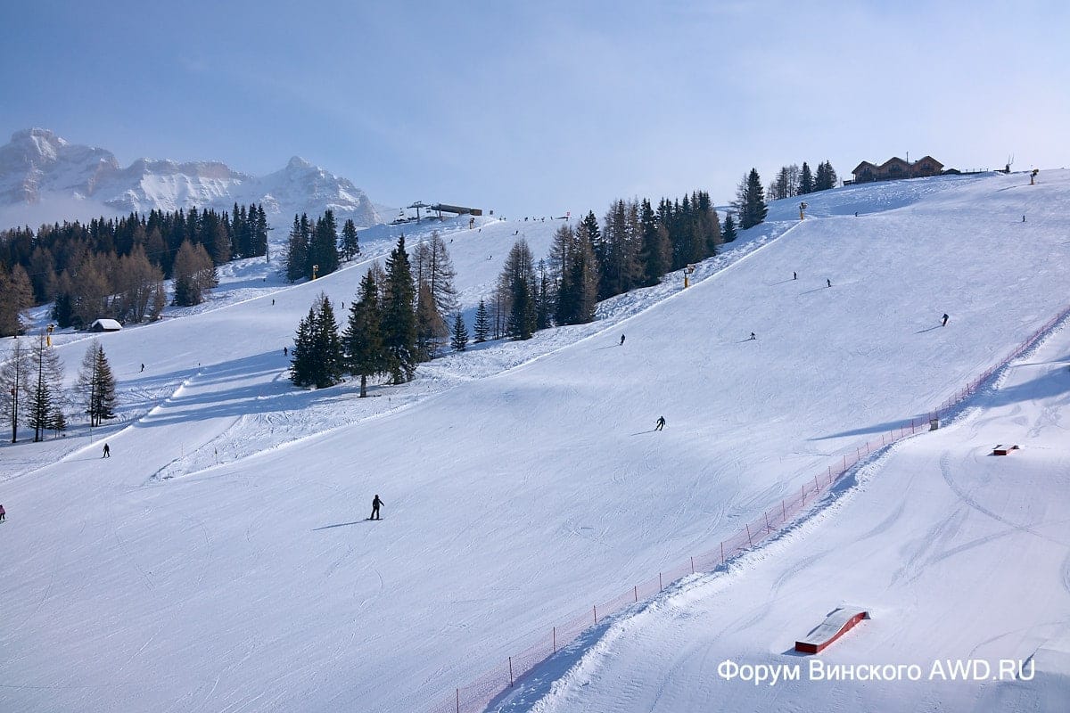 Alta Badia горные лыжи в марте