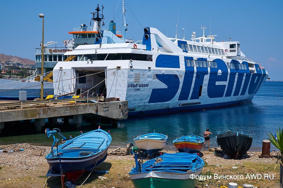Как с Сицилии добраться до Калабрии