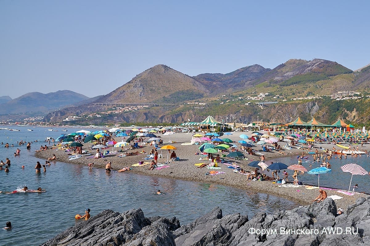 Калабрия от  Прая-а-Маре до Скалея