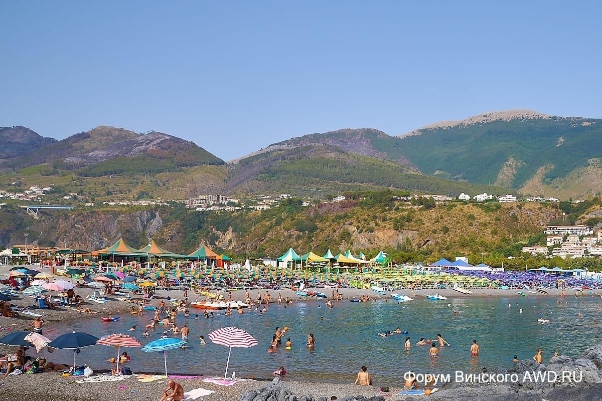 Калабрия от  Прая-а-Маре до Скалея