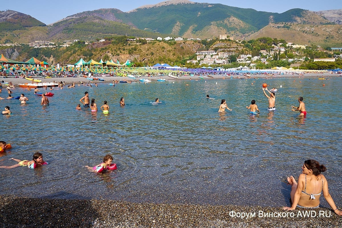 Калабрия от  Прая-а-Маре до Скалея