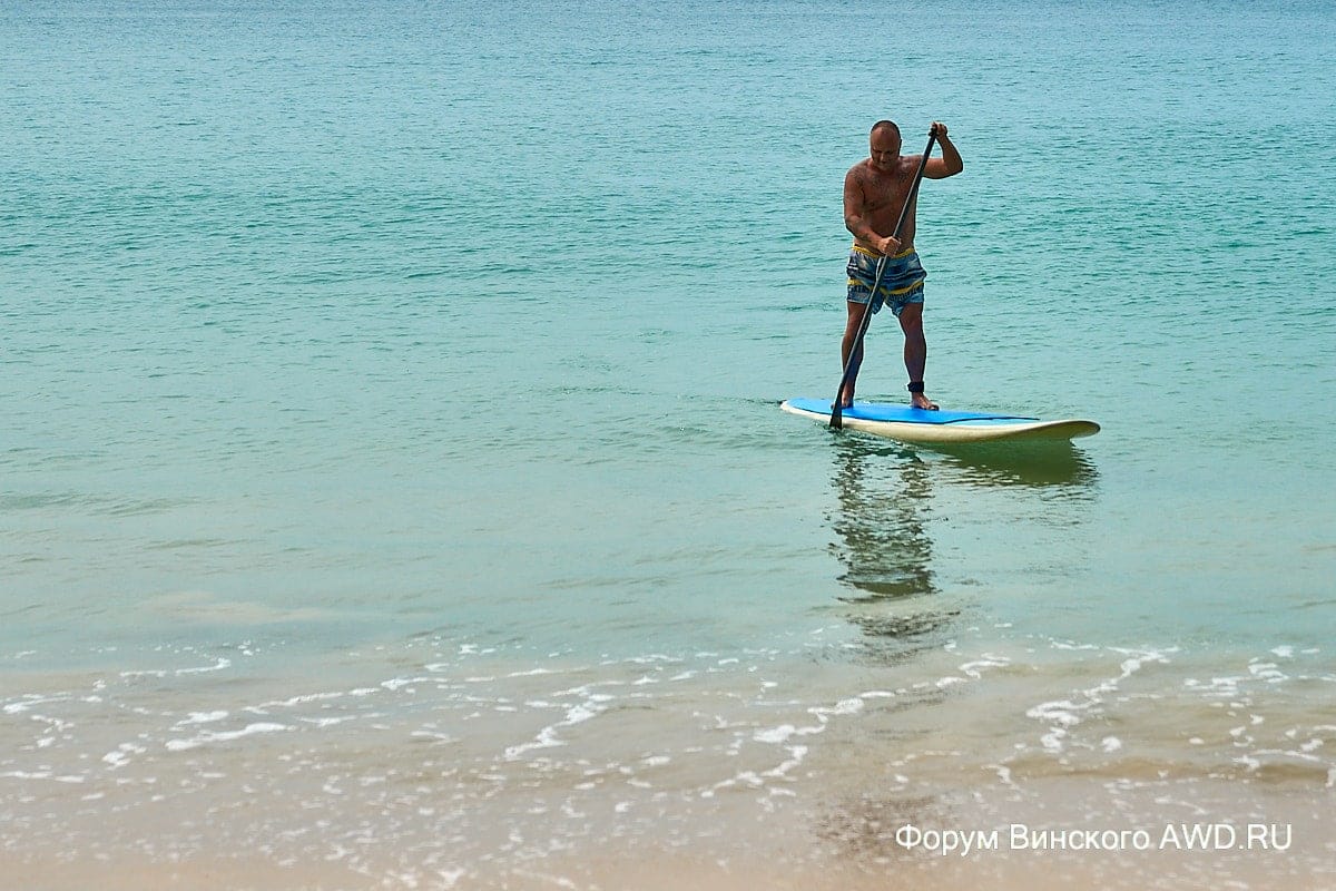 Пляж Банг Тао начале декабря