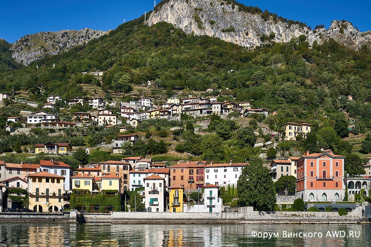 Прогулка по озеру Комо на катере