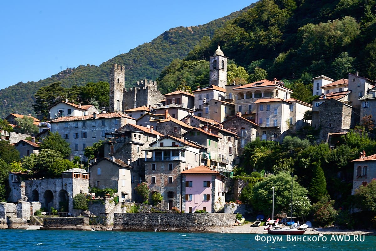 Прогулка по озеру Комо на катере