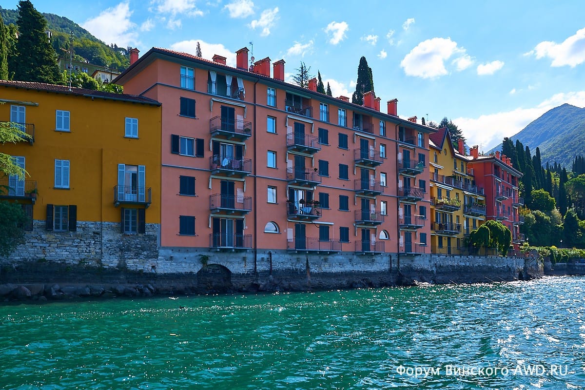 Прогулка по озеру Комо на катере