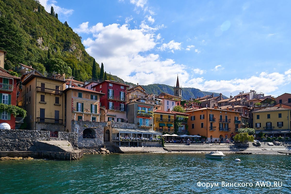 Прогулка по озеру Комо на катере