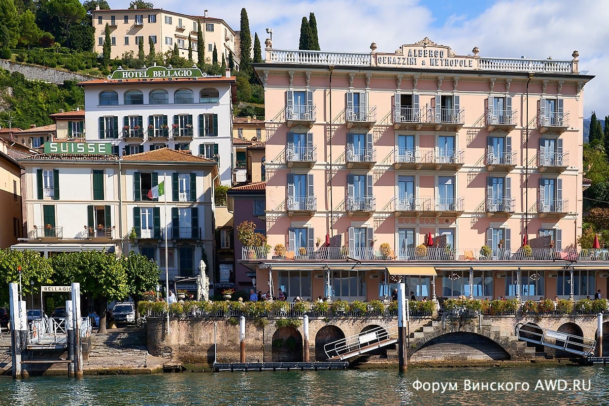 Озеро Комо что посмотреть