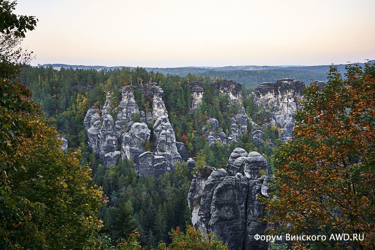 Бастай (Bastei) Саксонская Швейцария