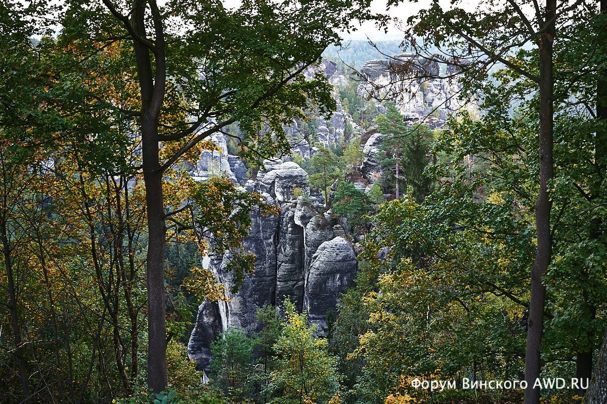 Бастай (Bastei) Саксонская Швейцария