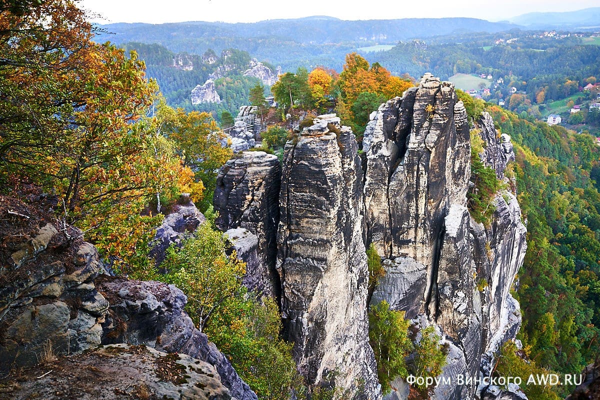 Бастай (Bastei) Саксонская Швейцария