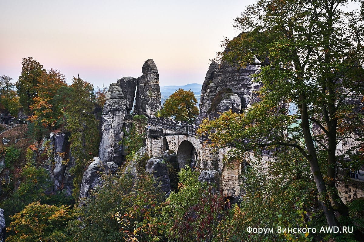 Бастай (Bastei) Саксонская Швейцария