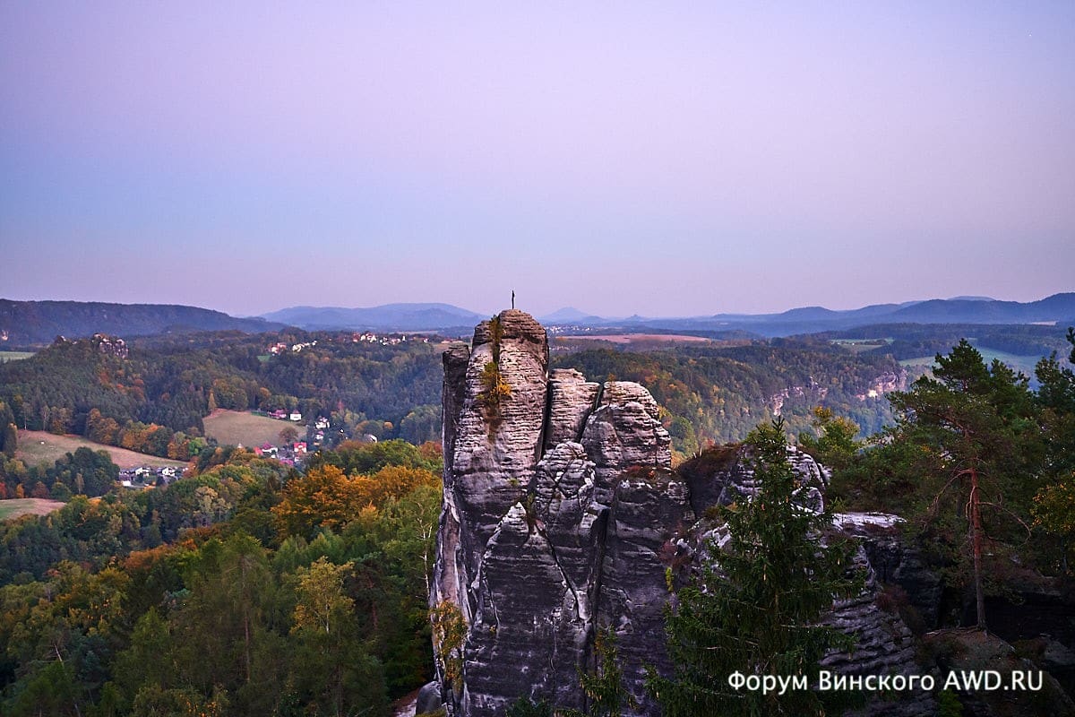 Бастай (Bastei) Саксонская Швейцария
