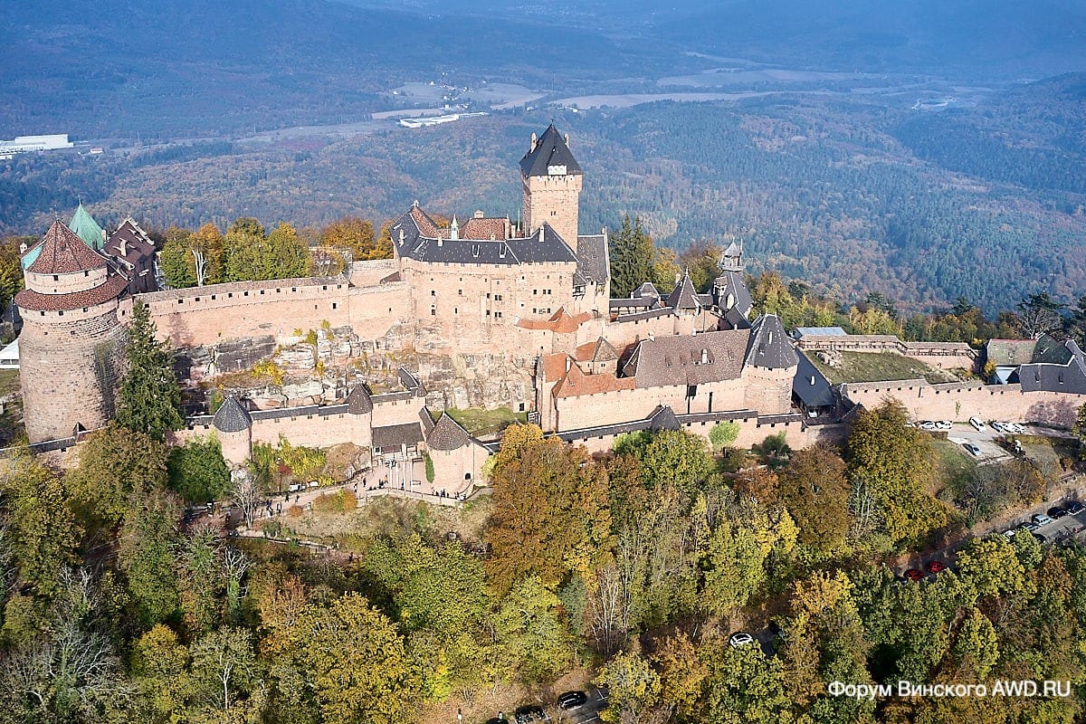 Замок Кенигсбург Эльзас