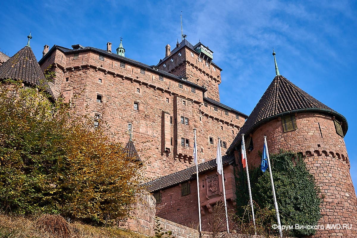 Замок Кенигсбург Эльзас