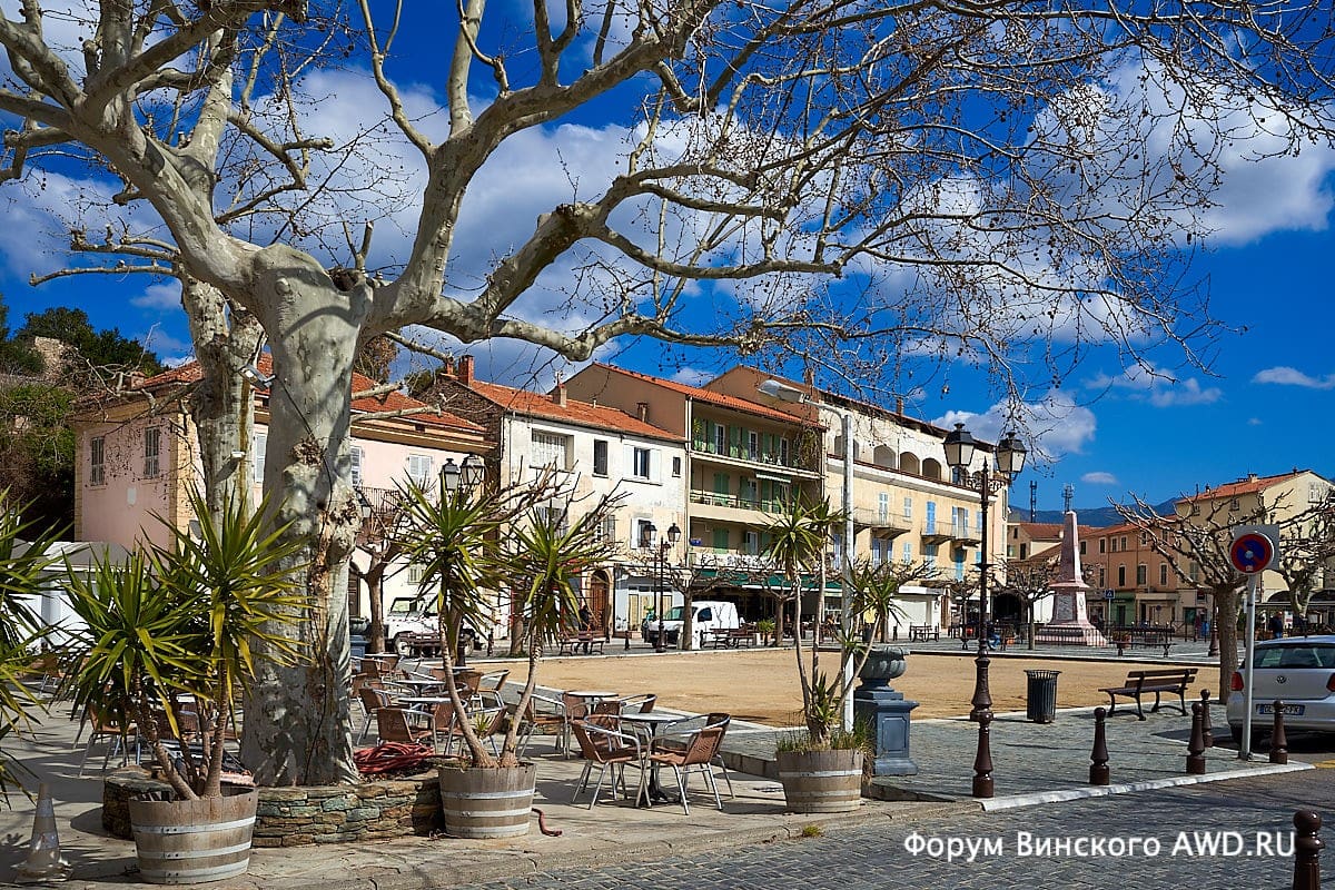 Корсика на арендованном авто