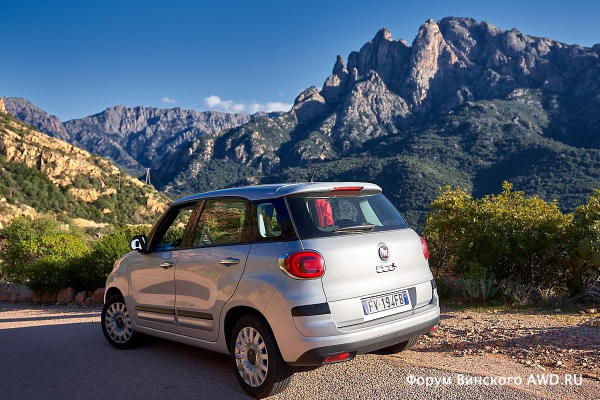 Корсика на арендованном авто