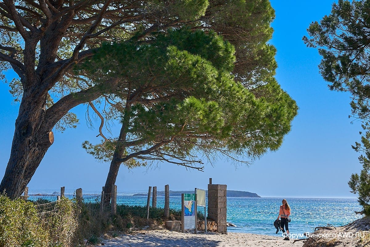 Пляж Паломбаджа Корсика