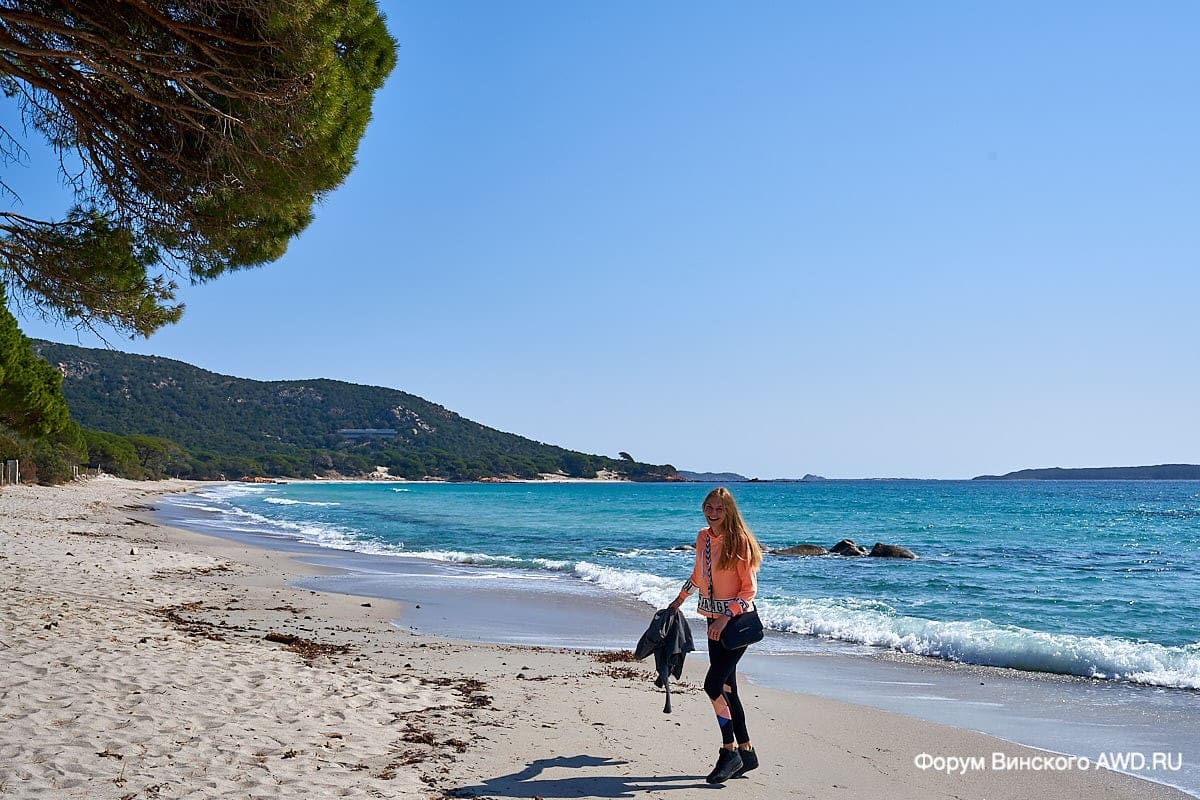 Пляж Паломбаджа Корсика