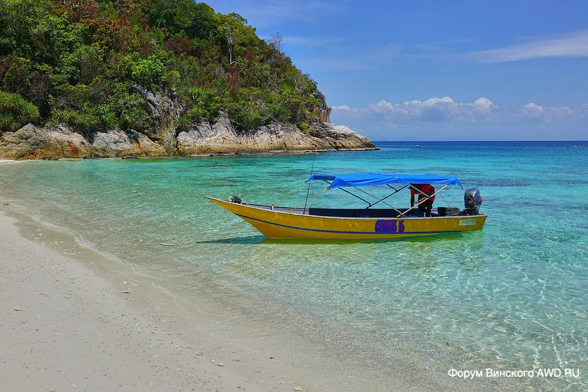 Перхентианские острова пляжи