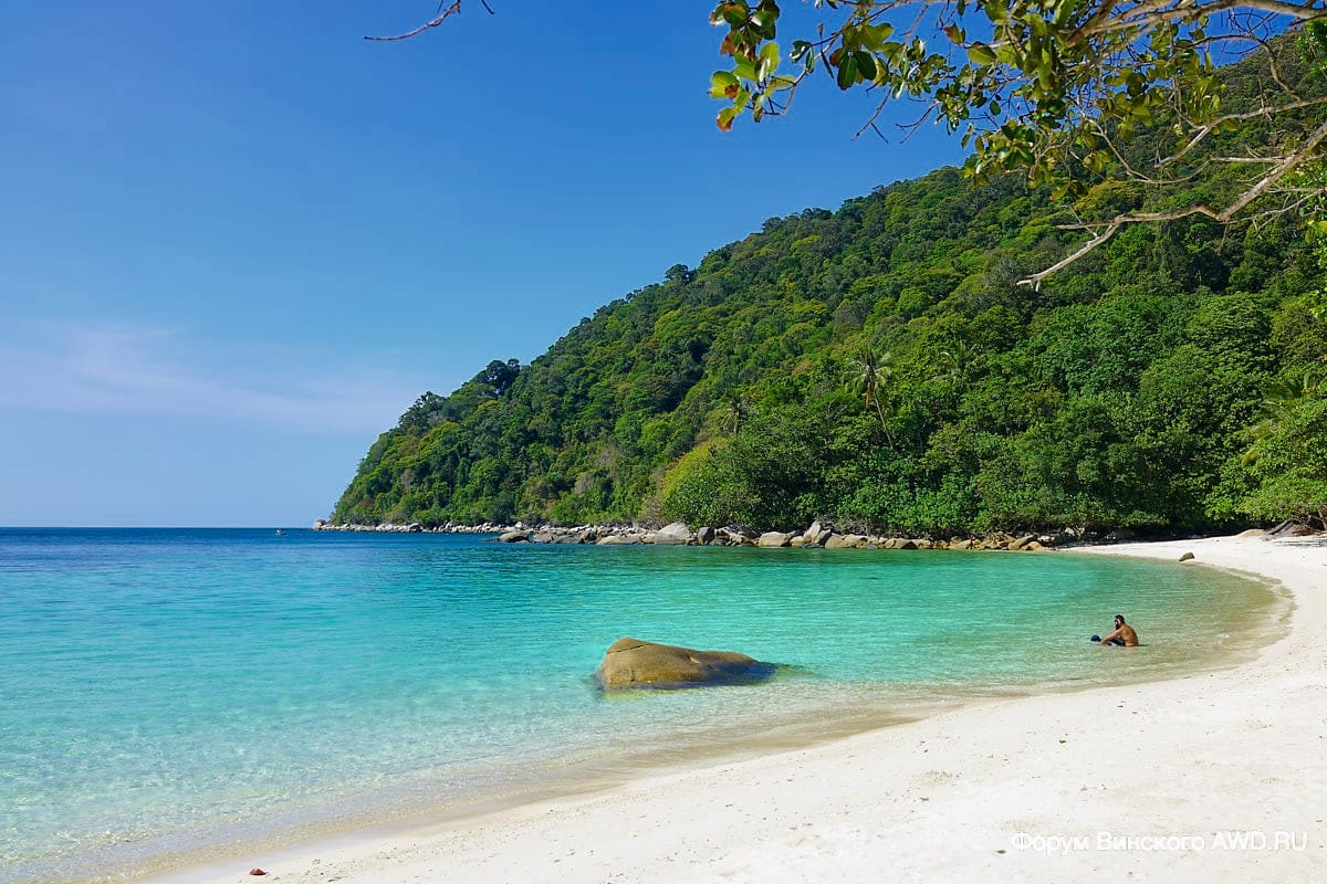 Пляжи на Перхентианах