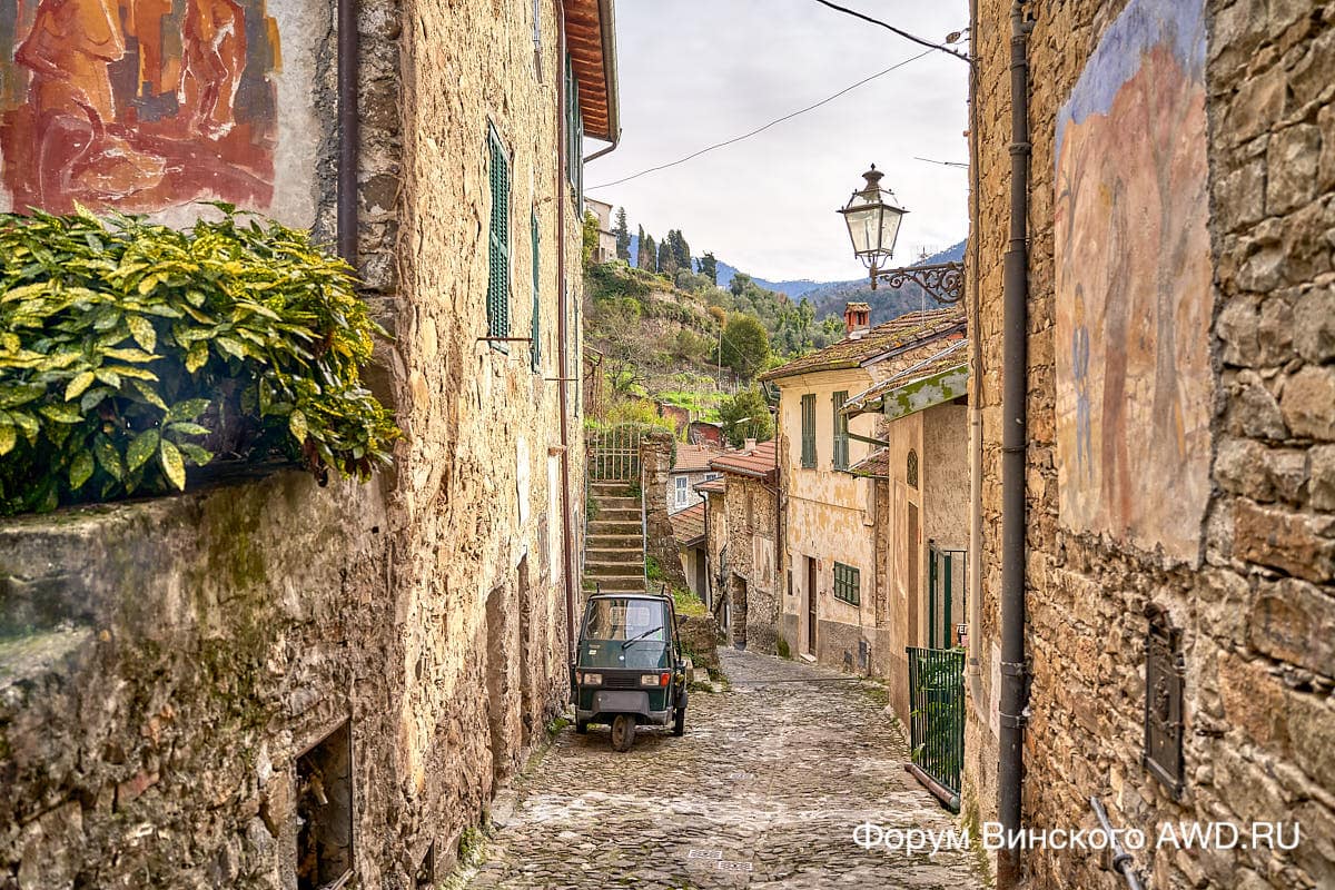 Красивые деревни Лигурии. Априкале
