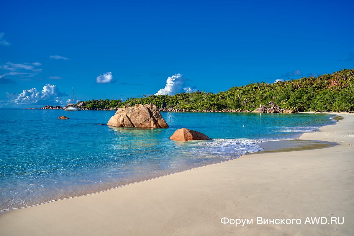 Пляж Anse Lazio Сейшелы