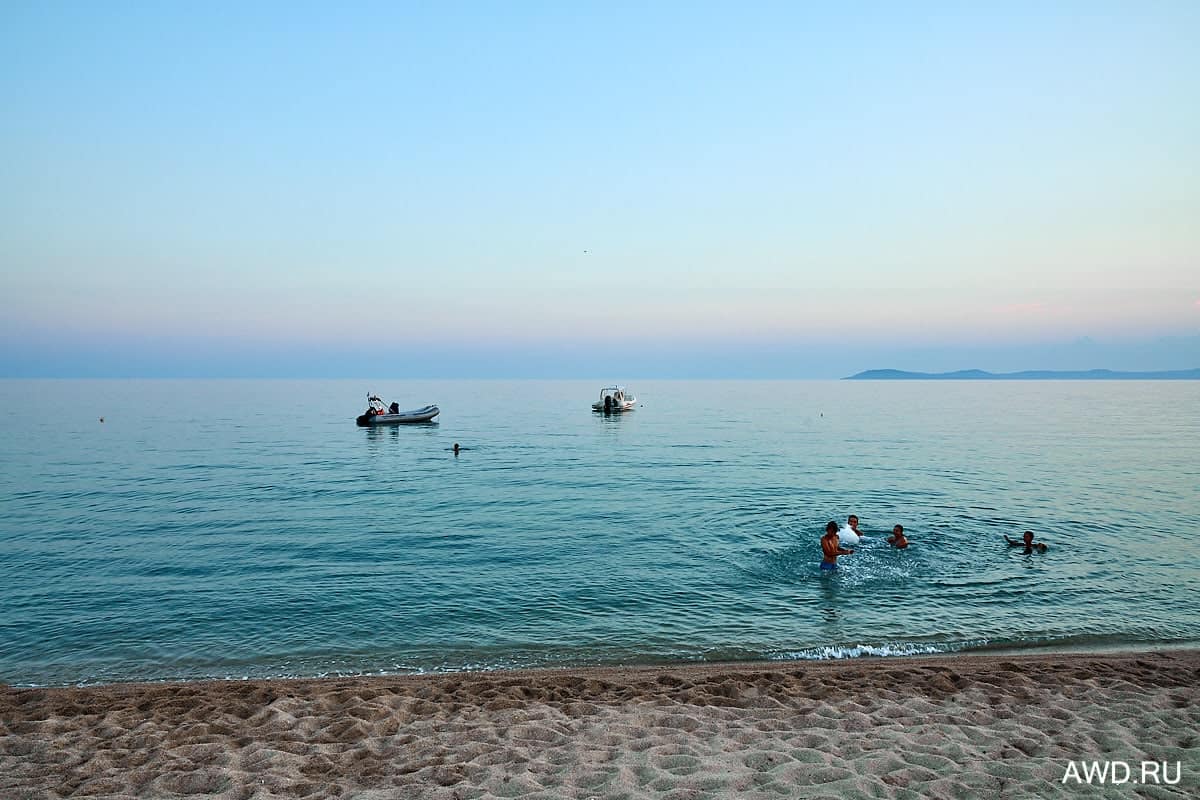 пляж Торони на Ситонии