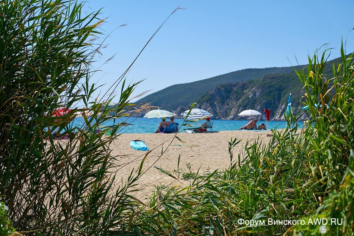 Пляж Талатта на юге Ситонии