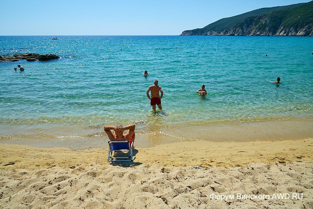 Пляж Талатта на юге Ситонии