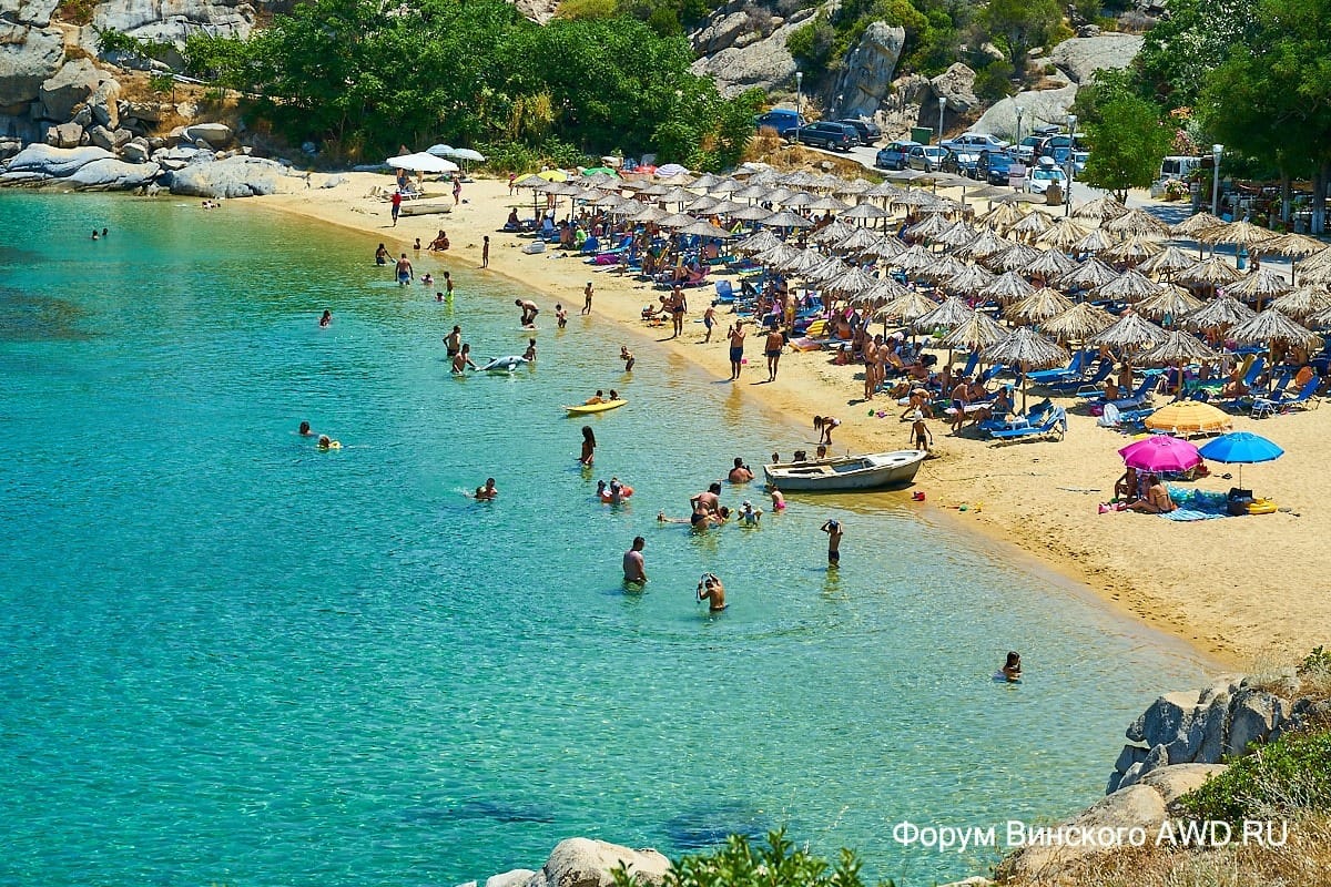 Пляж Турколимнионас Халкидики