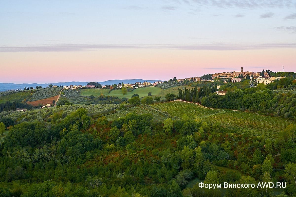 Полет на воздушном шаре над Тосканой