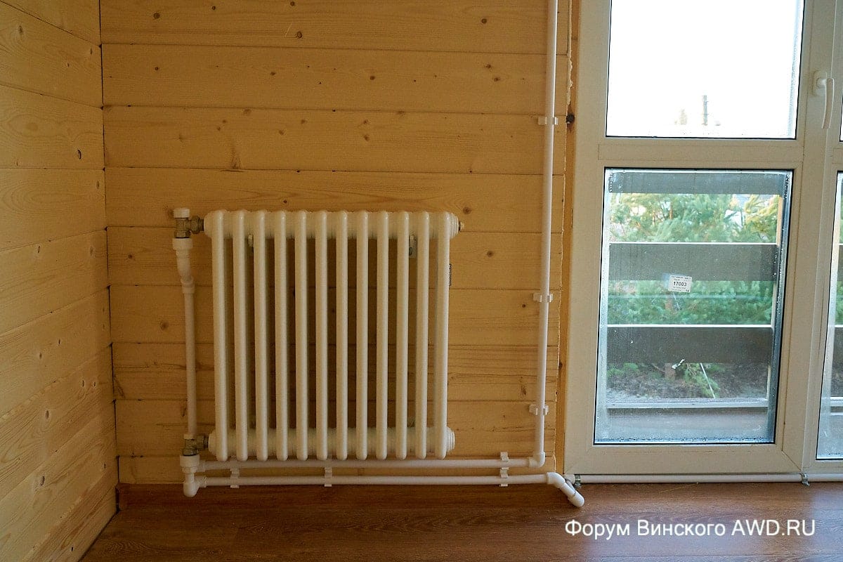 Отопление каркасного дома